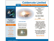 Tablet Screenshot of caldercote.co.uk